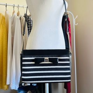 Kate Spade  |  Angelica Crossbody Purse Montford Park black cream pink